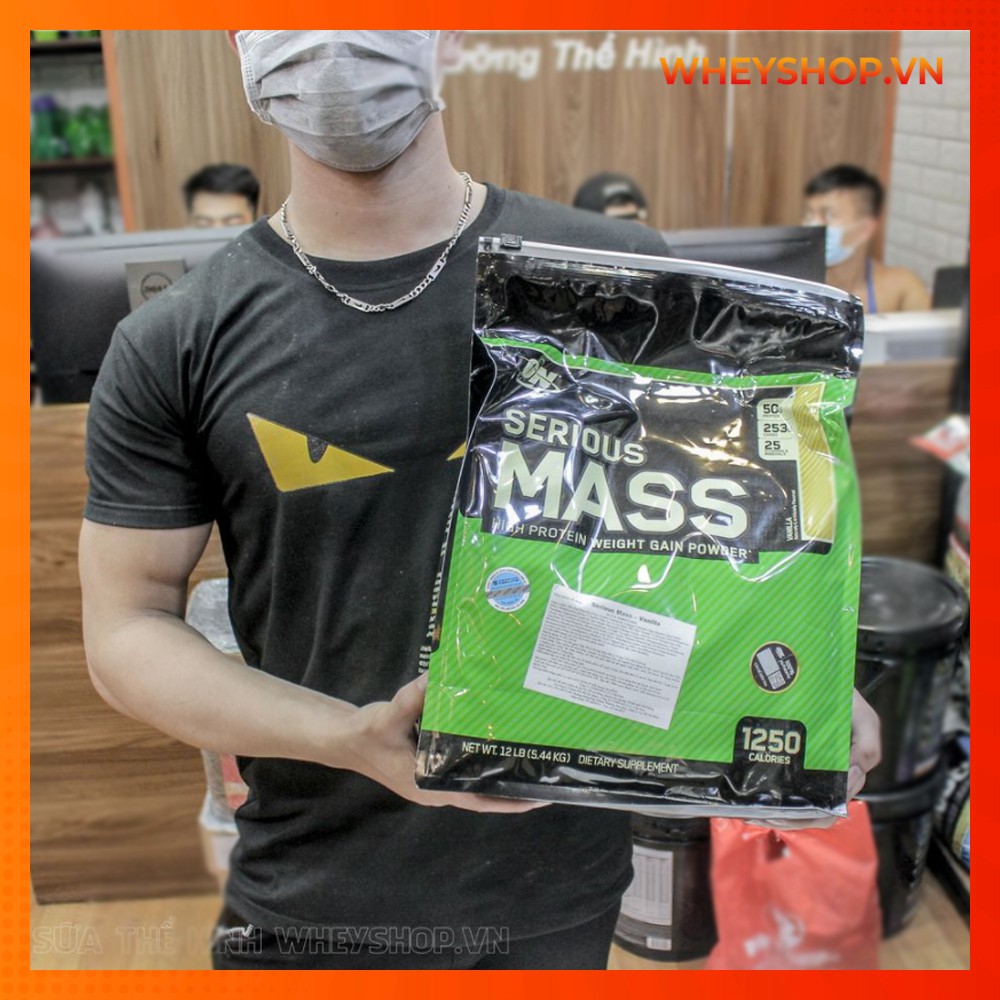 Sữa Tăng Cân ON Serious Mass 12lbs (5.4kg) - Chính Hãng 100%