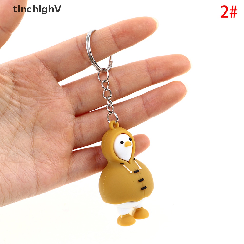 Móc Khóa Hình Chú Vịt Vàng Hoạt Hình Đáng Yêu