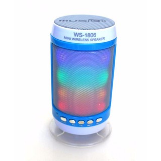 Loa bluetooth đa năng ws-1806 có led
