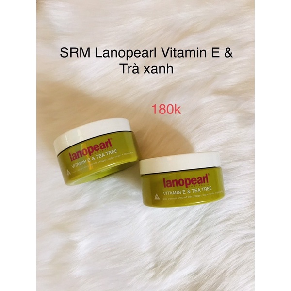 Sữa rửa mặt L a n o p e a r l d Vitamin E Tea Tree Facial Cleanser 250ml