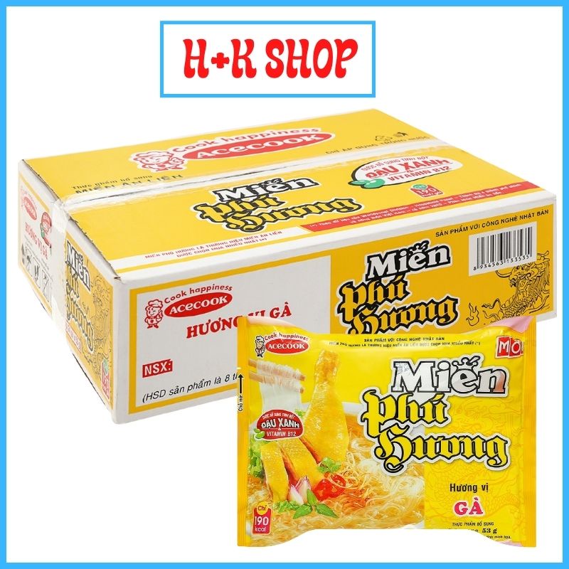 Miến phú hương thùng 24 góix55g