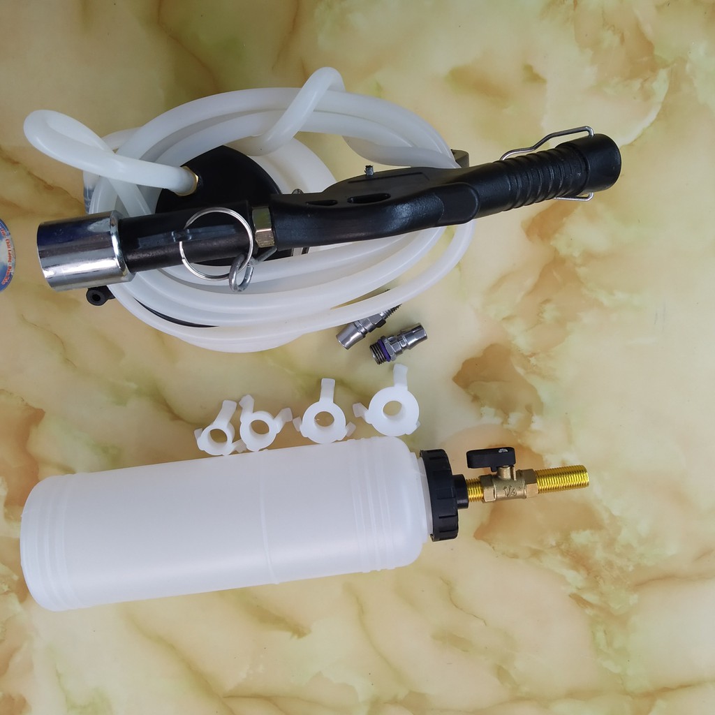 Bộ hút xả E phanh bình hút dầu thắng xả gió thắng đĩa xe máy ô tô Loại 2 bình Thái Lai