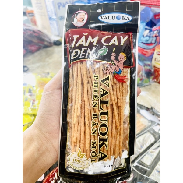 Tăm Cay Đen Đồ Ăn Vặt Cay Cổng Trường Hót Của Các Bạn Nhỏ