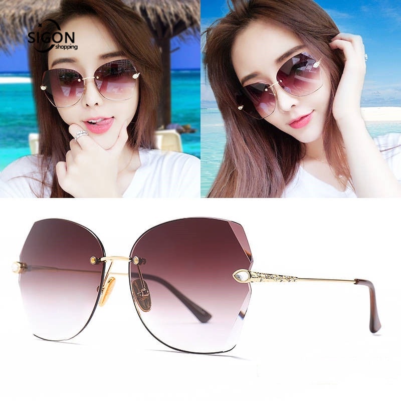 Kính Mát Nữ Chống Tia UV Hình Bướm