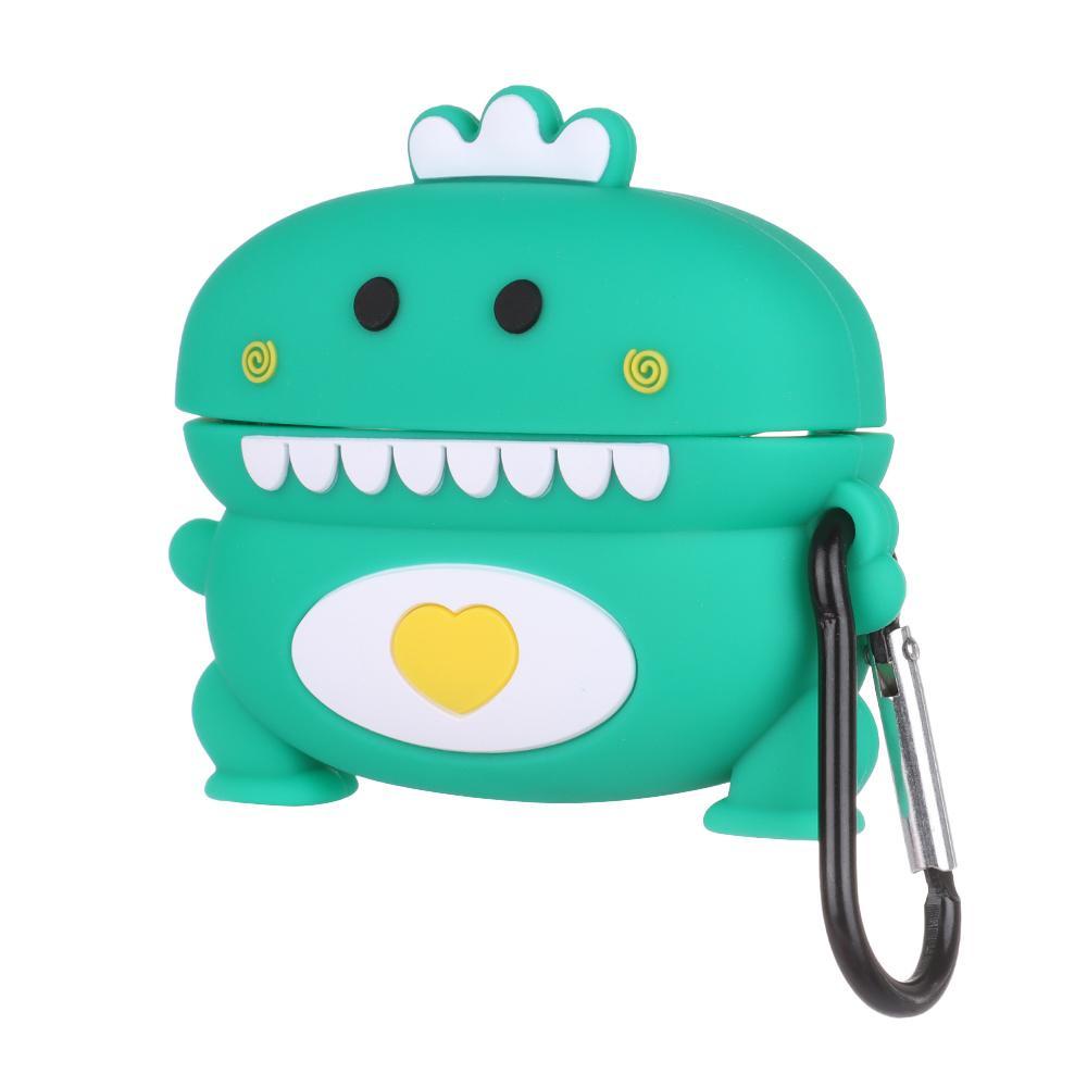 Vỏ Bảo Vệ Hộp Sạc Tai Nghe Bluetooth Airpods Pro Bằng Silicon Họa Tiết Night Fury Độc Đáo Thời Trang