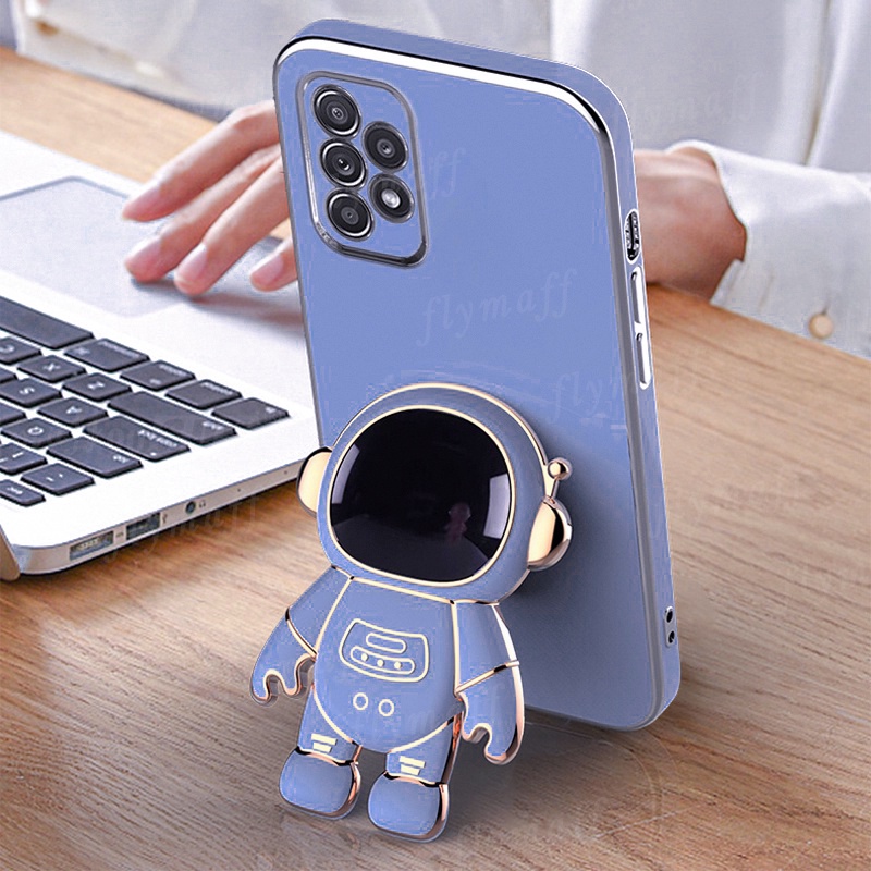 Ốp Điện Thoại Họa Tiết Phi Hành Gia 3D Cho Samsung Galaxy M53 M33 M23 M32 M22 M62 M12 M42 4G 5G