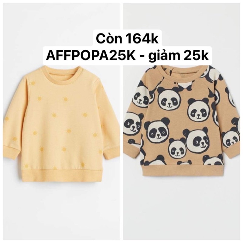 Áo nỉ bé trai săn sale