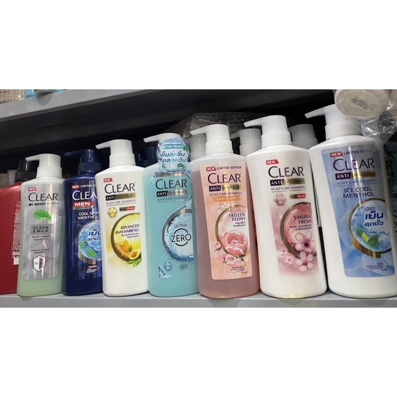 Dầu gội Clear Thái Lan 410-450ml