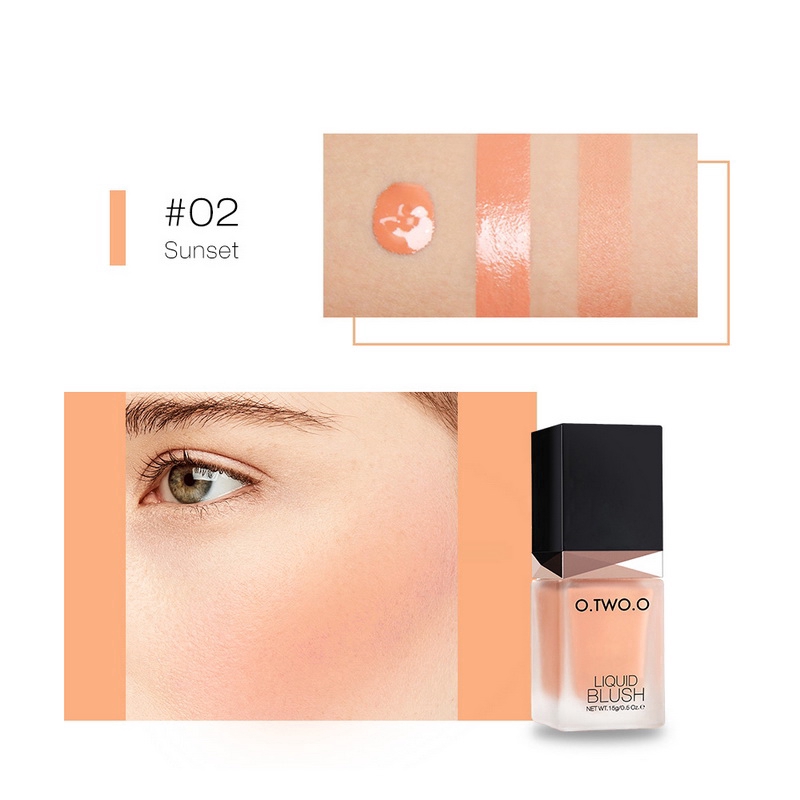 [Hàng mới về] Má hồng dạng kem bền màu lâu trôi nhãn hiệu O.TWO.O | BigBuy360 - bigbuy360.vn