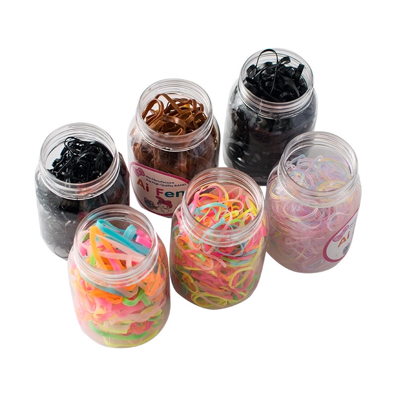 Set Thun Cột Tóc Không Đau, Co Dãn Tốt Cho Bé