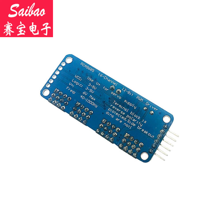 Bảng Mạch Điều Khiển Động Cơ Servo 16 Chiều Pwm