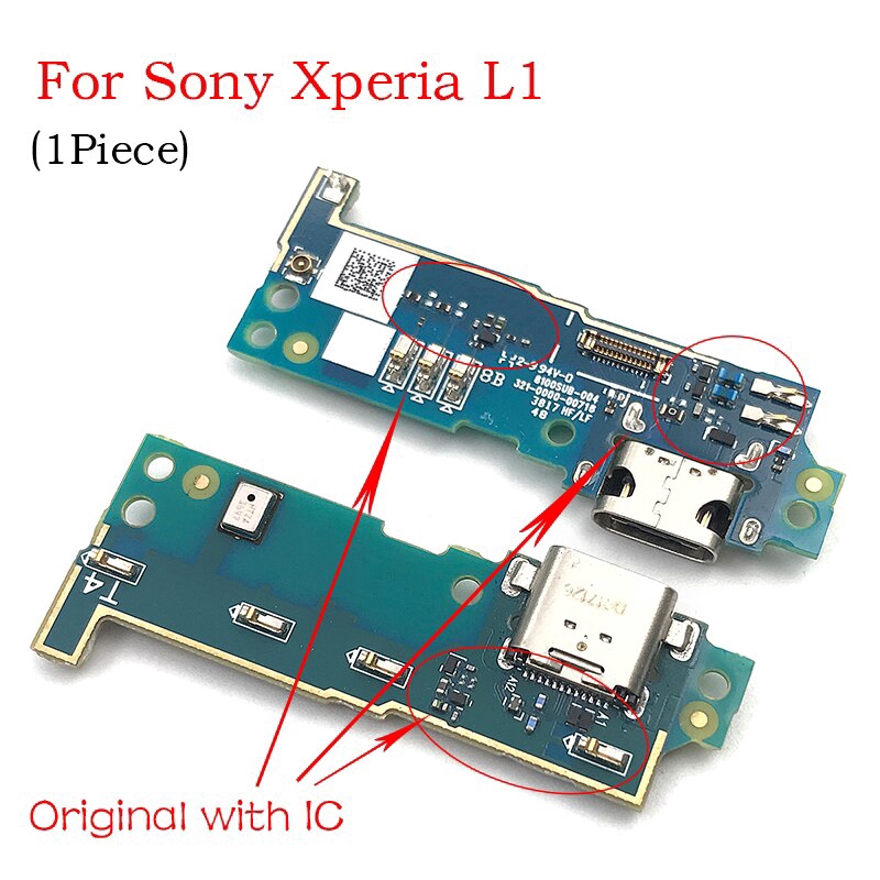 Bảng Mạch Cổng Sạc Cao Cấp Cho Điện Thoại Sony Xperia E5 L1 L2 M5 Xa Xa1 Xa2 Ultra