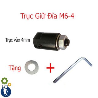 Trục Giữ Đĩa M6-4, đường kính đầu vào 4mm