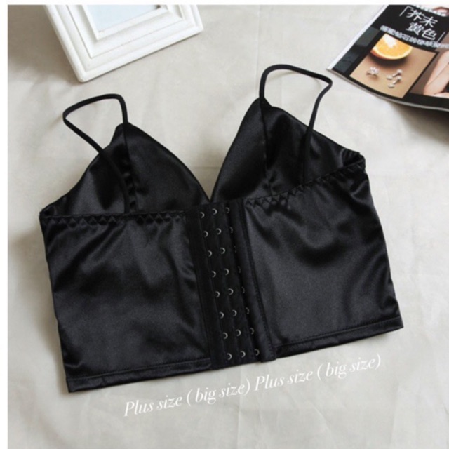 💥Áo Bra Satin phi bóng móc cài sau lưng | BigBuy360 - bigbuy360.vn