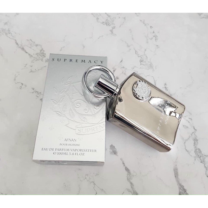 Nước hoa Afnan Supremacy Silver EDP-100ml-Auth | BigBuy360 - bigbuy360.vn