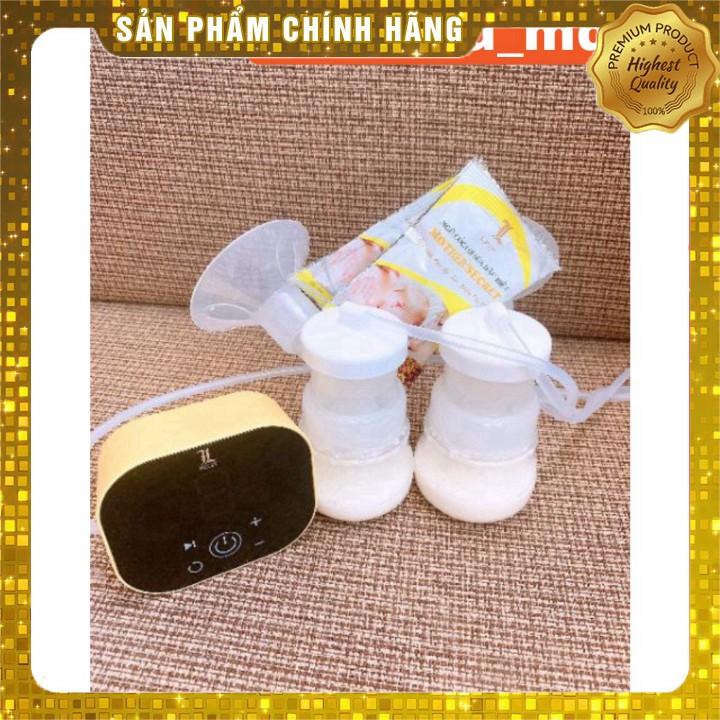 Máy hút sữa điện đôi Felix có massage, hút êm, nhỏ gọn, 9 cấp độ hút chuyên sâu-Máy hút sữa điện đôi