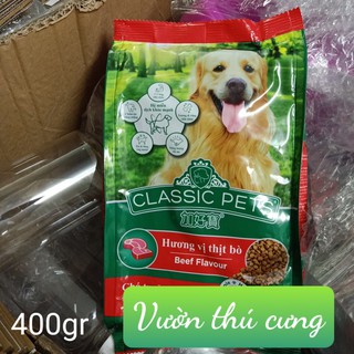 CLASSIC PETS ADULT 400GR VỊ BÒ - DÀNH CHO CHÓ TRƯỞNG THÀNH