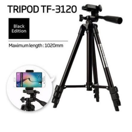 Gậy Chụp Ảnh Tự Sướng Tripod 3366 - Tripod 3120 Sefie Tuyệt Đỉnh Mua Kèm Remote, Đèn Sợ Trắng