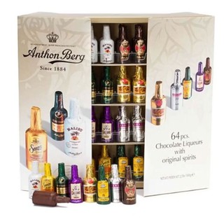 Set 8 chai SOCOLA RƯỢU ANTHON BERG Mỹ