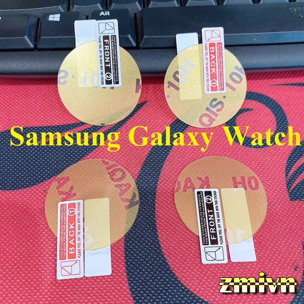 [Đủ model] Cường lực dẻo Nano chống xước bảo vệ màn Samsung Galaxy Watch 42mm 46mm / Active / Active 2 40mm 44mm
