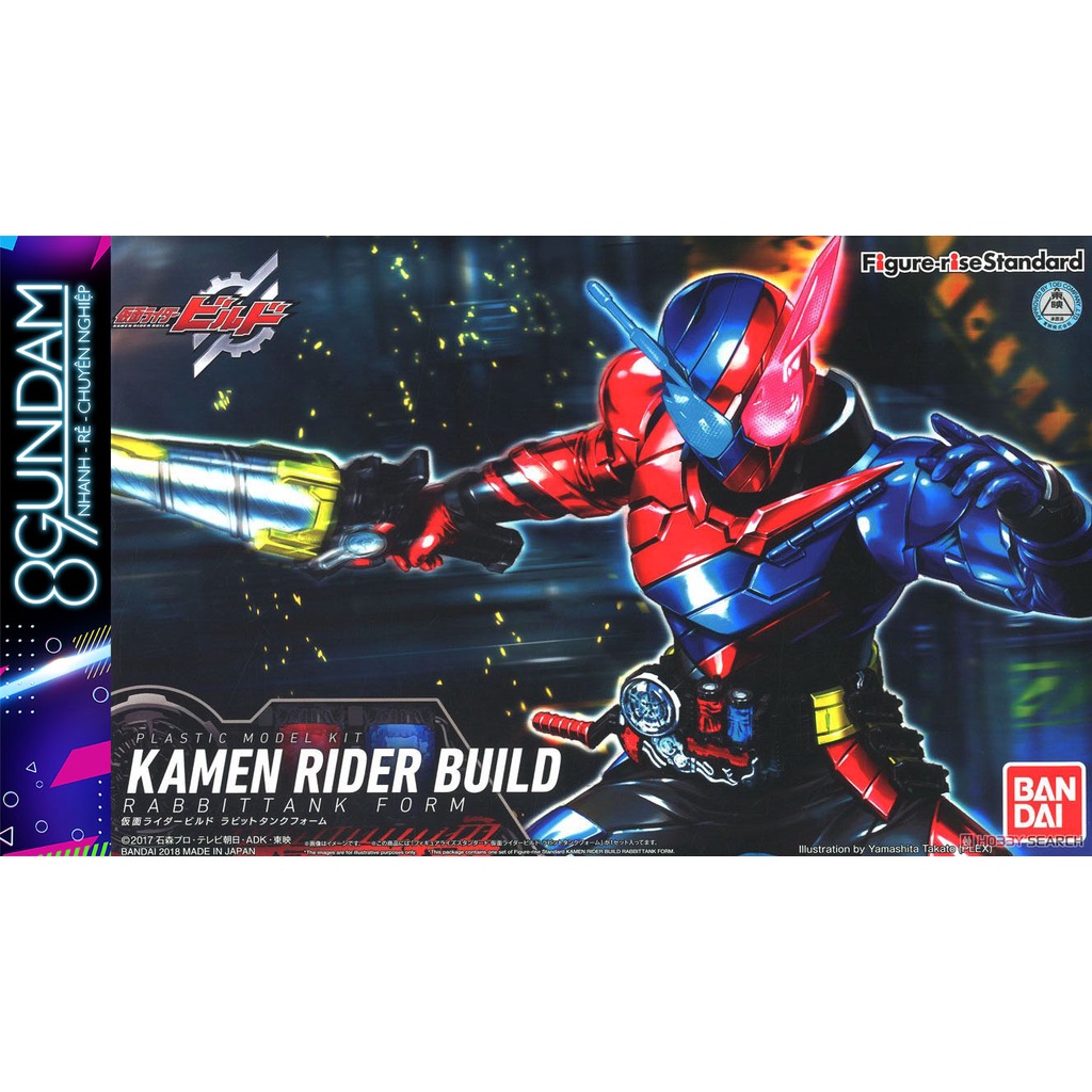 Mô Hình Lắp Ráp Figure-rise Standard Kamen Rider Build Rabbit Tank Form