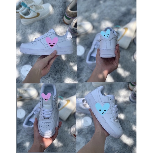 Giày sneaker aF1 sneaker basic đen/trang