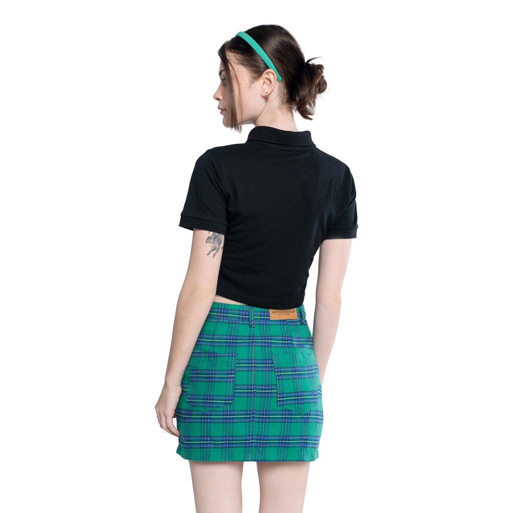 Usthebasic - Chân váy Checked Back Pocket Skirt | BigBuy360 - bigbuy360.vn