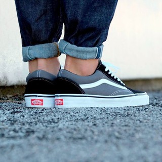 Giày Vans Old Skool xám đen