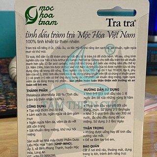 Tinh dầu TRÀM TRÀ Mộc Hoa Tràm