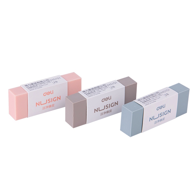 Cục Tẩy Cao Su Màu Sắc Macaron 2B Dành Cho Học Sinh Nhân Viên Văn Phòng
