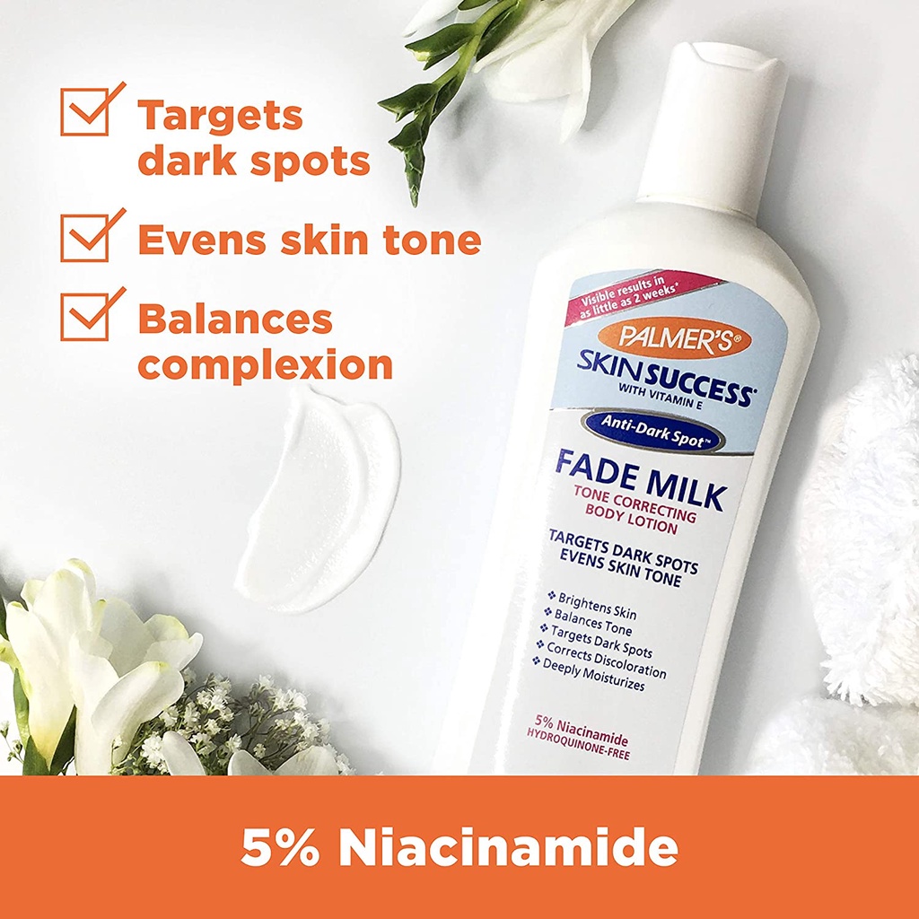 Kem + lotion body Dưỡng Trắng Sáng Da, Mờ Thâm Nám, Tàn Nhang Palmer's Skin Success Anti-dark Spot Fade Cream