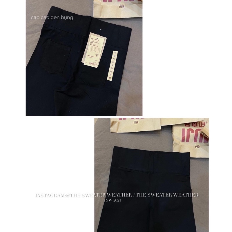 [HÀNG SẴN]QUẦN LEGGING MU.JI HÀNG LOẠI 1 FULL TÚI GIẤY CHẤT CO GIÃN SIÊU ĐẸP | BigBuy360 - bigbuy360.vn