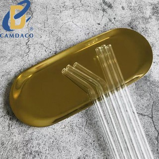 Combo Ống hút Thủy Tinh Chịu Nhiệt Miệng thẳng và Cọ Rửa - Camdaglassco