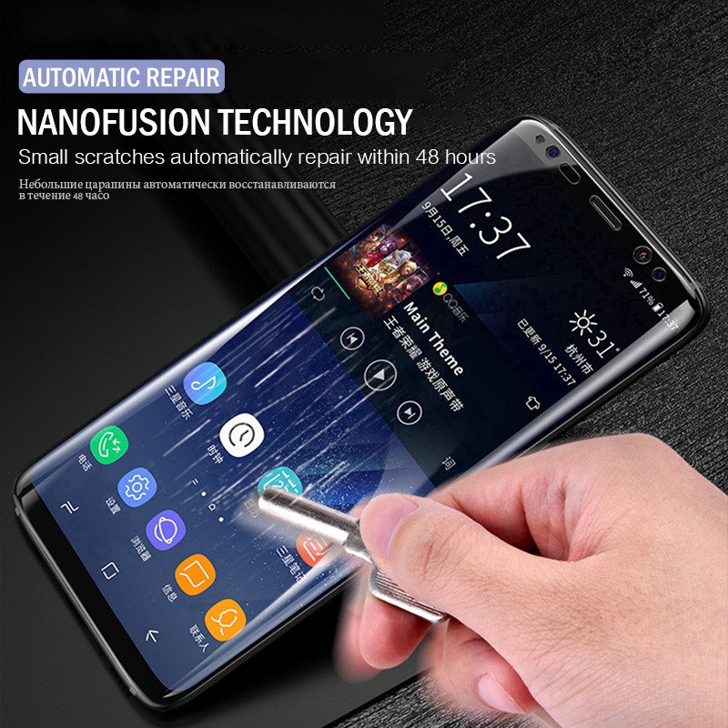 Miếng dán toàn màn hình cong 3D cho Samsung S23 Ultra S23+ S22 Plus S21 Note 20 Ultra S21 FE S20 FE Galaxy S20 Ultra S10 S10 Plus S8/S9 S8/S9Plus S7 Edge/Note 8/9 Note 10 Plus
