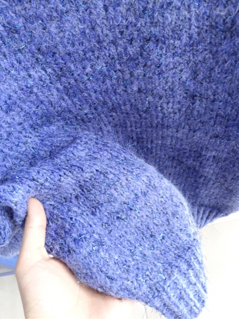 Áo len xanh tuyết