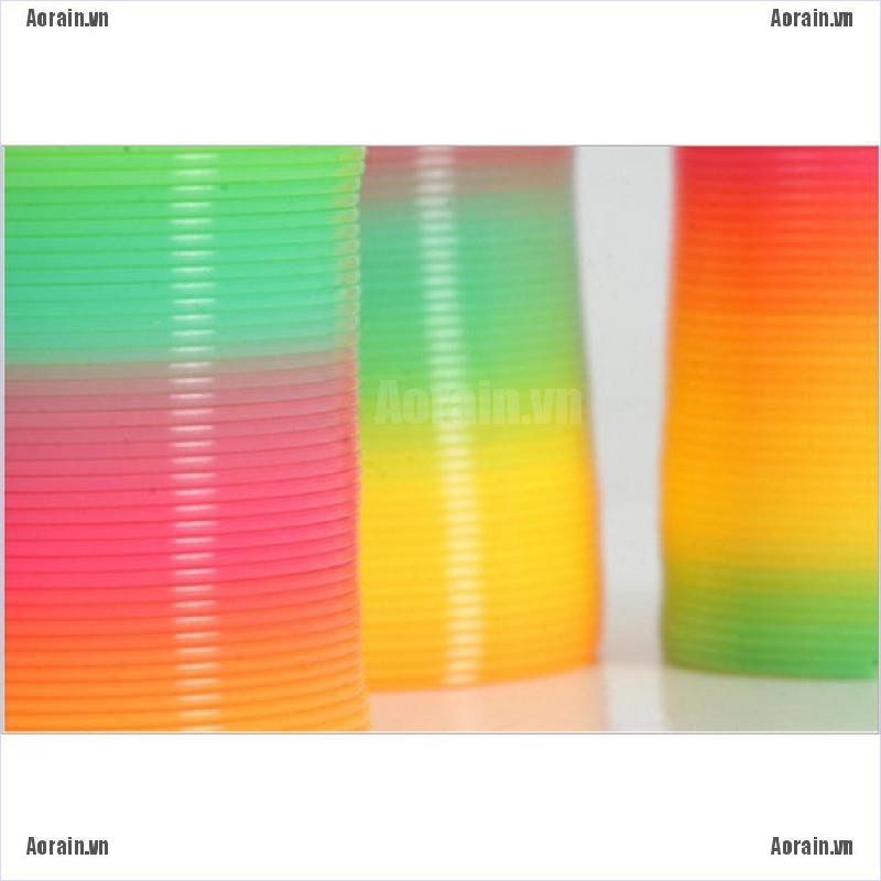 Đồ Chơi Lò Xo Ma Thuật Màu Sắc Cầu Vồng Vui Nhộn