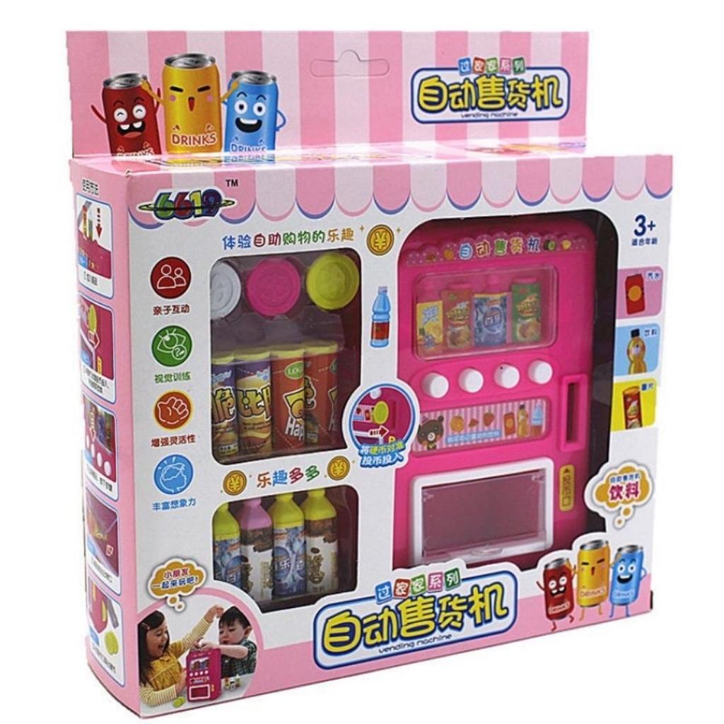 Đồ chơi máy bán nước tính tiền MUSHROOM tự động, phát triển các giác quan, tư duy cho bé