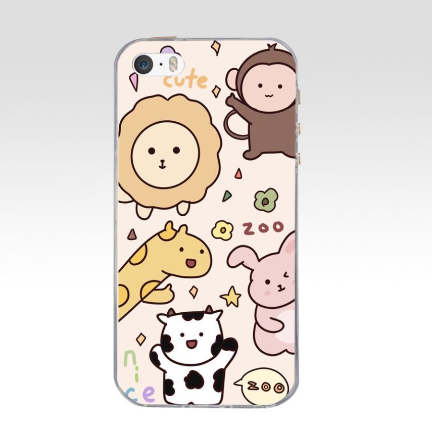 Ốp lưng iPhone 4 4s / 5 5s 5c 5se / 6 6s  hình roro jump dễ thương nhiều mẫu lựa chọn