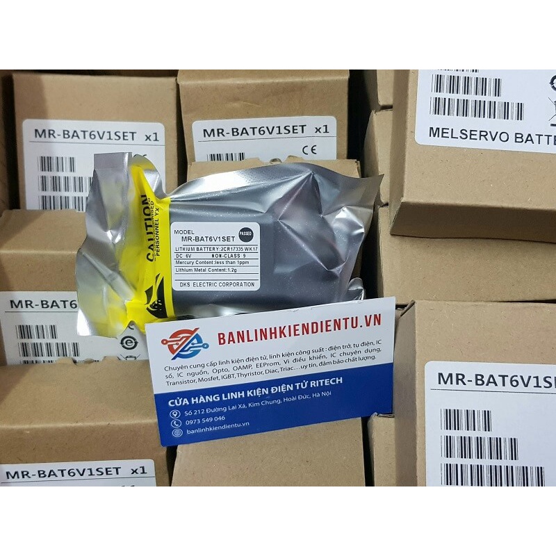 MR-BAT6V1SET 6V Pin cho Servo Mitsubishi MR-J4