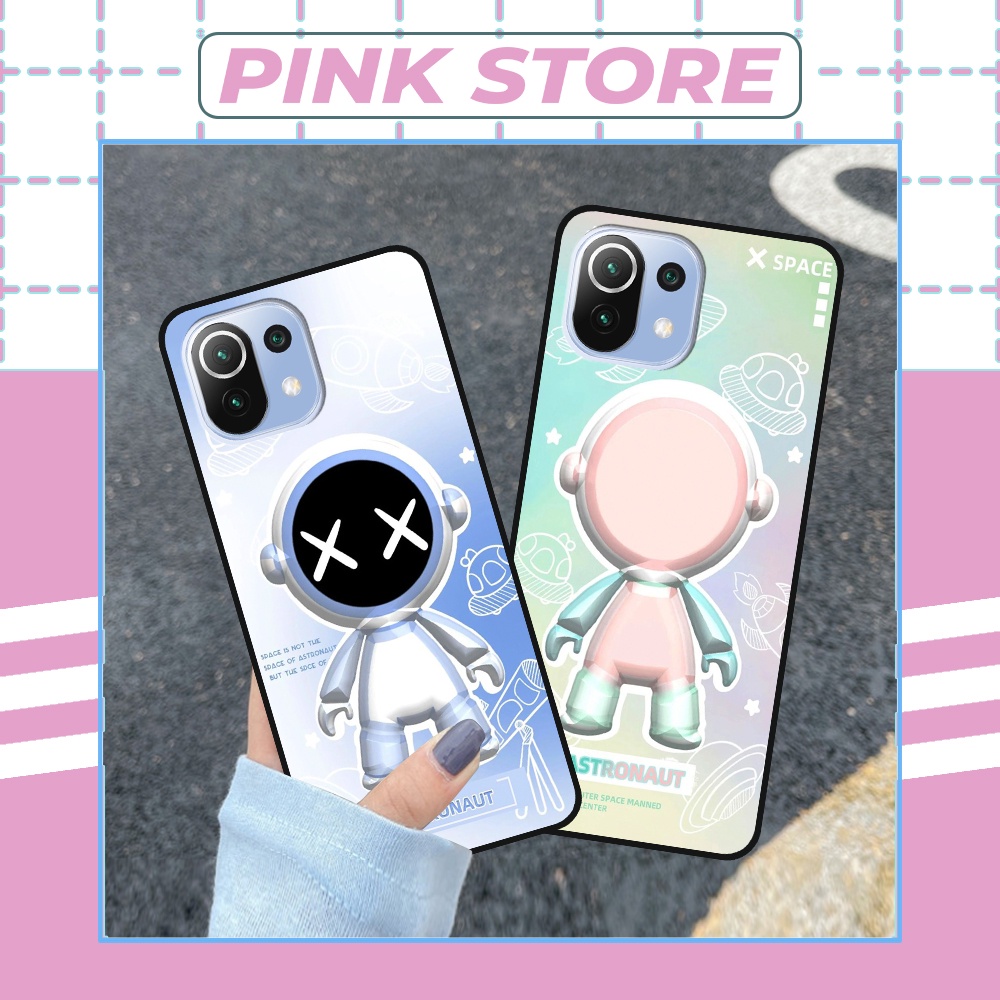 Ốp lưng Xiaomi Mi 11 5G / Mi 11 Lite 5G / Mi 11 Lite 5G NE in hình phi hành gia - vũ trụ siêu chất