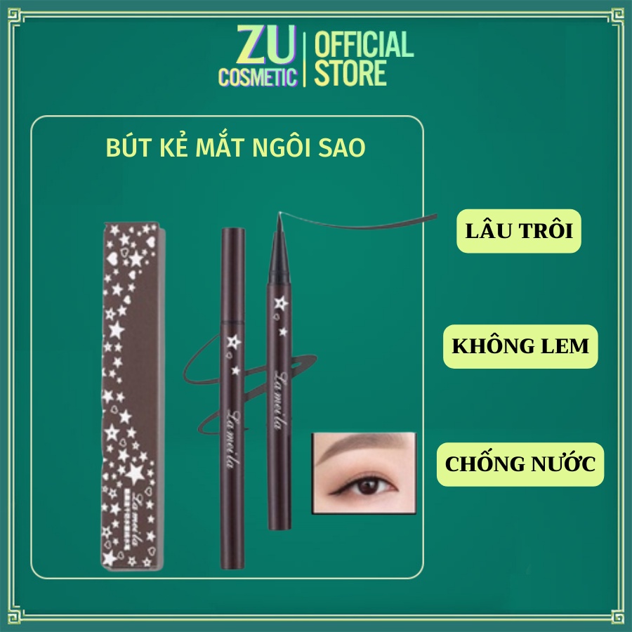 Bút kẻ mắt dạng lỏng chống thấm nước và mồ hôi lâu trôi hiệu quả dễ sử dụng