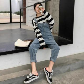 Quần yếm jeans