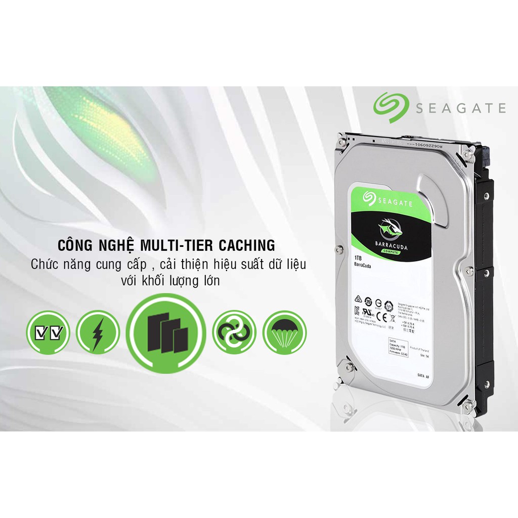 Ổ cứng HDD Seagate Barracuda 1TB 3.5" SATA 3 - ST1000DM010 | WebRaoVat - webraovat.net.vn