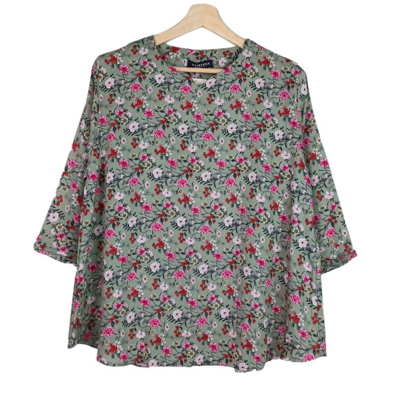 Áo Thun Tay Lỡ In Hoa SIZE Lớn XXL & XXXXXL (5XL) 7 / 8 4235