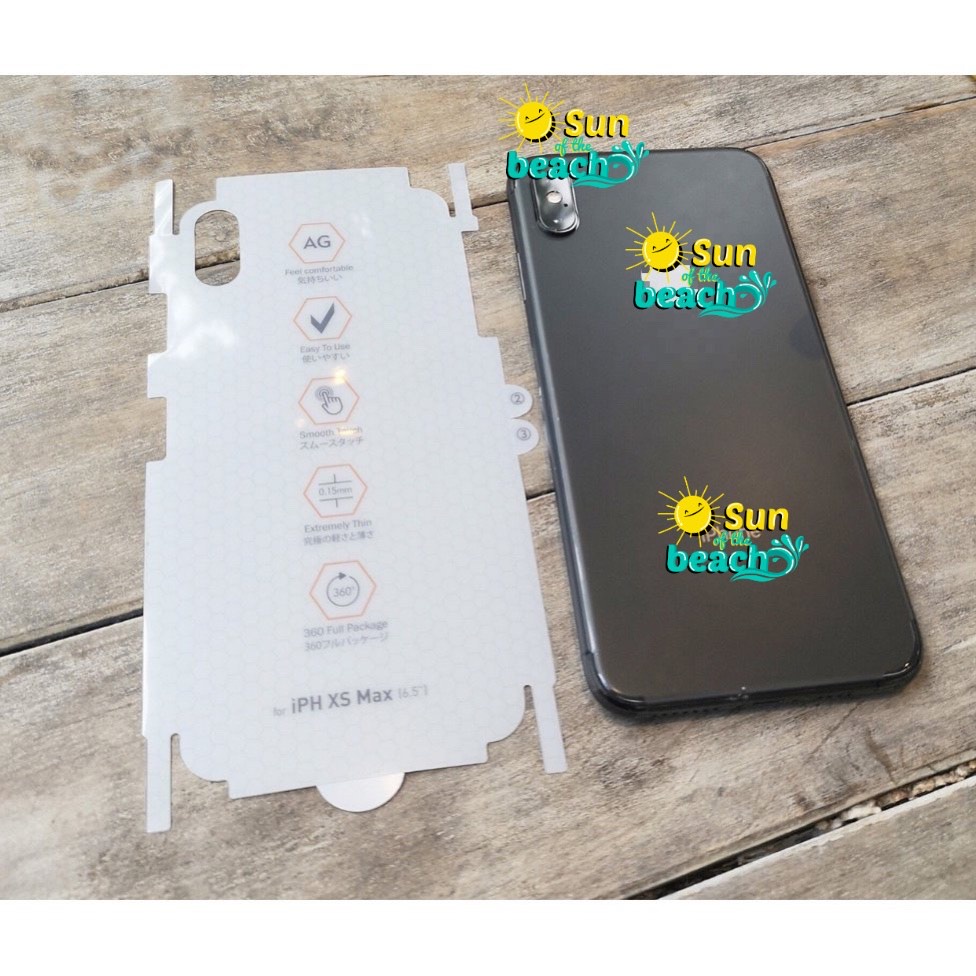 DÁN PPF NHÁM CHỐNG VÂN TAY MẶT LƯNG IPHONE 6 6S 7 8 / PLUS / X XR XS / MAX / 11 12 13 / MINI / PRO / MAX