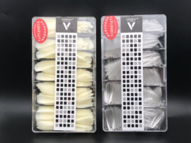 Móng úp form thang dẻo dài đẹp chuẩn vinimay 500 móng