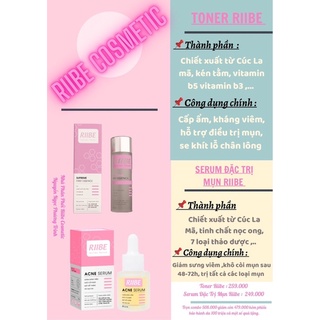 ☘️ TONER RIIBE ☘️ CẤP ẨM CHO DA