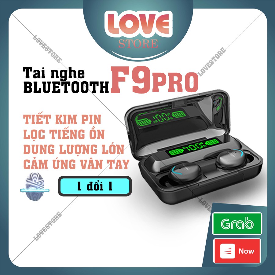 Tai Nghe Bluetooth Iphone Không Dây 5.0 Amoi F9 Pro Bản Quốc Tế Cao Cấp - Cảm Biến Vân Tay - Sạc Dự Phòng  Love.Case | BigBuy360 - bigbuy360.vn