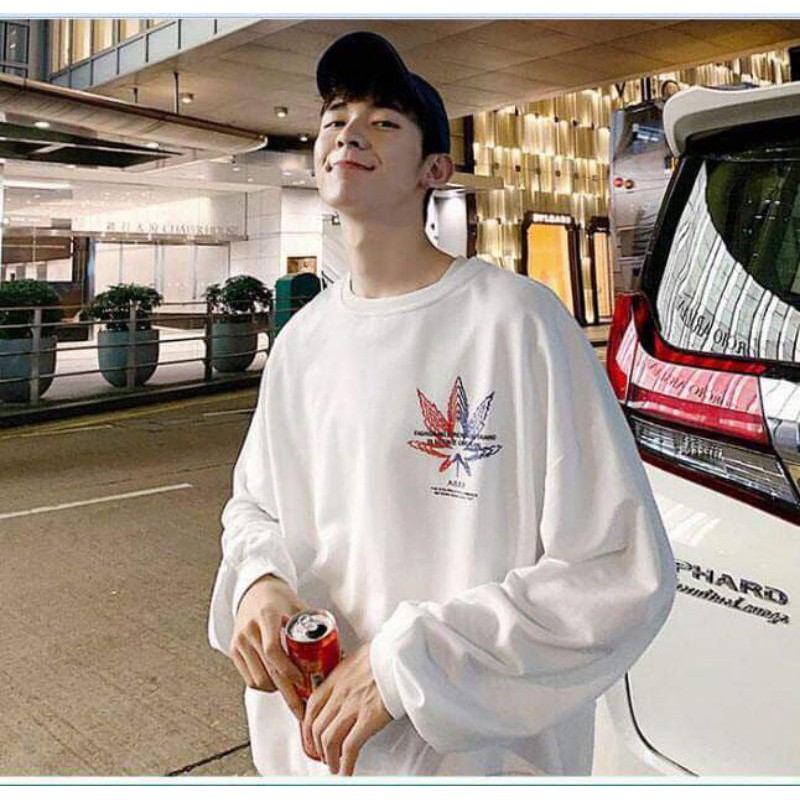 áo sweater nam unisex from rộng, áo nỉ thu đông dài tay | BigBuy360 - bigbuy360.vn