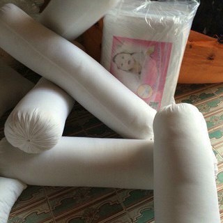 Ruột gối ôm ép hơi bông sơ 100%